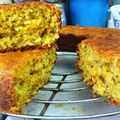 El cooksnap de Milonga de cuarentena cuando hizo Budín de naranja vegano en licuadora x 2 mangos.