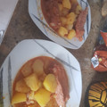 El cooksnap de Shaina83 cuando hizo Patatas a la riojana con chorizo y costilla adobada.