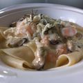 El cooksnap de Marisol Melgarejo cuando hizo Papardelle Caseras con Salsa.