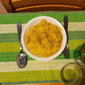 El cooksnap de Elisa Perez cuando hizo Sepia con patatas al ajillo.