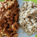 El cooksnap de SonitaContre cuando hizo Pollo tikka masala.