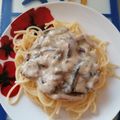 Katalin Cooksnap-ja, amikor elkészítette a(z) Tejszínes-gombás spagetti receptet.