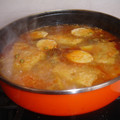 El cooksnap de Kiko cuando hizo Bacalao cartagenero de Semana Santa.
