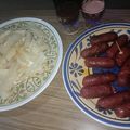 El cooksnap de Indeleble cuando hizo Yuca Frita y Chorizo Asado.