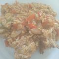 El cooksnap de Luis cuando hizo Paella con pollo y verduras.
