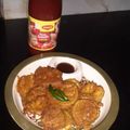  Chef Richa pathak. का कुकस्नैप जब उन्होंने लौकी के पकौड़े (lauki ke pakode recipe in Hindi) बनाया था।