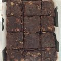 El cooksnap de Noemi Alfaro cuando hizo Brownie Crudivegano.