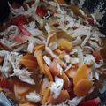 El cooksnap de Vanesa cuando hizo Pollo en escabeche.