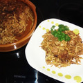 El cooksnap de Zaida TC @alquimiasfood cuando hizo Fideuá de carne.