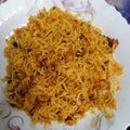 Mk Mahwish's cooksnap of when they made Safed chane ki biryani.