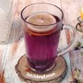 Cooksnap dari Puji Winarni untuk resep Teh Telang Lemon Gula Batu