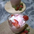 Cooksnap dari Khadijah Santiana untuk resep Olahan Strawberry~Milkshake Strawberry