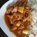 El cooksnap de Lau Barce cuando hizo Bistec de res con papas.