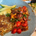 Ettie Eyre's cooksnap of when they made Huevos Rancheros (Spicy Mexican breakfast / brunch).