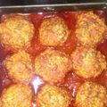 tanlladwyr2003's cooksnap of when they made Porcupine meatballs.