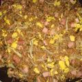 El cooksnap de robinson cuando hizo Arroz frito a la cubana.