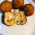 Shrijal Baraiya's cooksnap of when they made કોર્ન ચીઝ બોલ્સ (Corn Cheese Bolls Recipe In Gujarati).