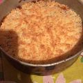El cooksnap de Patricia cuando hizo Torta de coco con dulce de leche.