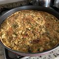 El cooksnap de Florencia Strauch cuando hizo Tarta de puerro, queso y panceta.