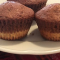 El cooksnap de Mariana Chapotot cuando hizo Muffins de vainilla y cacao 🍫 con ❤️ de dulce de leche.