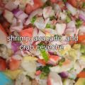 Johnnie brown's cooksnap of when they made Shrimp & Crab Ceviche.