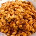 Urooj Qureshi's cooksnap of when they made Mince Tikka Macaroni.
