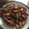 Cooksnap dari Dea Rizki De Shanty untuk resep Oseng Cumi Asin Sambal Mercon / Cumi Mercon / Menu Buka Puasa
