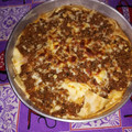 El cooksnap de lbfi22 cuando hizo Lasaña Mixta de carne y jamón y queso.