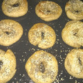 El cooksnap de Daiana Fernandez cuando hizo Bagels integrales con harina de avena.