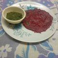 Rekha Ramchandani's cooksnap of when they made બીટરૂટ ચીલ્લા (Beetroot Chilla Recipe In Gujarati).