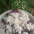 Cooksnap dari Dapoer Si Kembar untuk resep Getuk Ubi Ungu