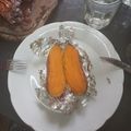 El cooksnap de Ludmila Binda cuando hizo Boniato y Batata agridulce a la braza.