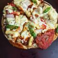 Sima Dutta Biswas's cooksnap of when they made Corn Bread Piza.