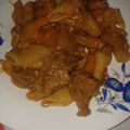 El cooksnap de JOSE EDUARDO ARELLANO cuando hizo Guiso de carne y fideos coditos.