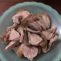 Cooksnap của Thân Thị Thu Thảo khi họ làm theo món Bê luộc chấm mắm gừng