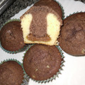 El cooksnap de Celeste Galarza cuando hizo Cupcake de vainilla con corazón de dulce de leche.