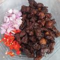 Cooksnap dari Irene Sonia untuk resep Sate daging sapi (kambing) goreng