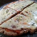 El cooksnap de Magui Bustos cuando hizo Pizza integral en sartén.