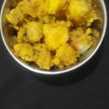 Nistha raghav का कुकस्नैप जब उन्होंने सात्विक जीरा आलू (Satvik jeera aloo recipe in hindi) बनाया था।