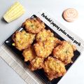 Cooksnap dari Mama fathan untuk resep Perkedel Jagung Pedaz Manis Gurih