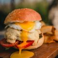 El cooksnap de federico cuando hizo Hamburguesa caseras 😋.