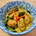 รูป Cooksnap ของ ครัวนุ้งแคท เมื่อเขาทำ แกงคั่วหอยแมลงภู่