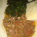 Shannon 's cooksnap of when they made Omena ugali.
