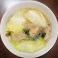 SpottedByD's cooksnap of when they made Chicken & Vegetable Vermicelli Soup - Sotanghon / Glass Noodle Soup.