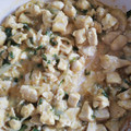 El cooksnap de Valeria Andrea Pérez cuando hizo Pollo a la mostaza con fideos, fácil, rápido, económico y rico!!.