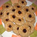 El cooksnap de Adriana Paola cuando hizo Galletas integrales con pasas para diabéticos 🍪💗.