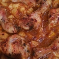 El cooksnap de Mire cuando hizo Muslos de pollo con patatas al horno 🍗🍴.