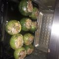 El cooksnap de Mathias Perez cuando hizo Zapallitos rellenos con arroz.