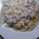 El cooksnap de Andreina Lozada cuando hizo Pasta carbonara con maíz, tocineta y chuleta ahumada.