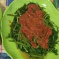 Cooksnap dari Eka Pd untuk resep Pelecing kangkung asli lombok
